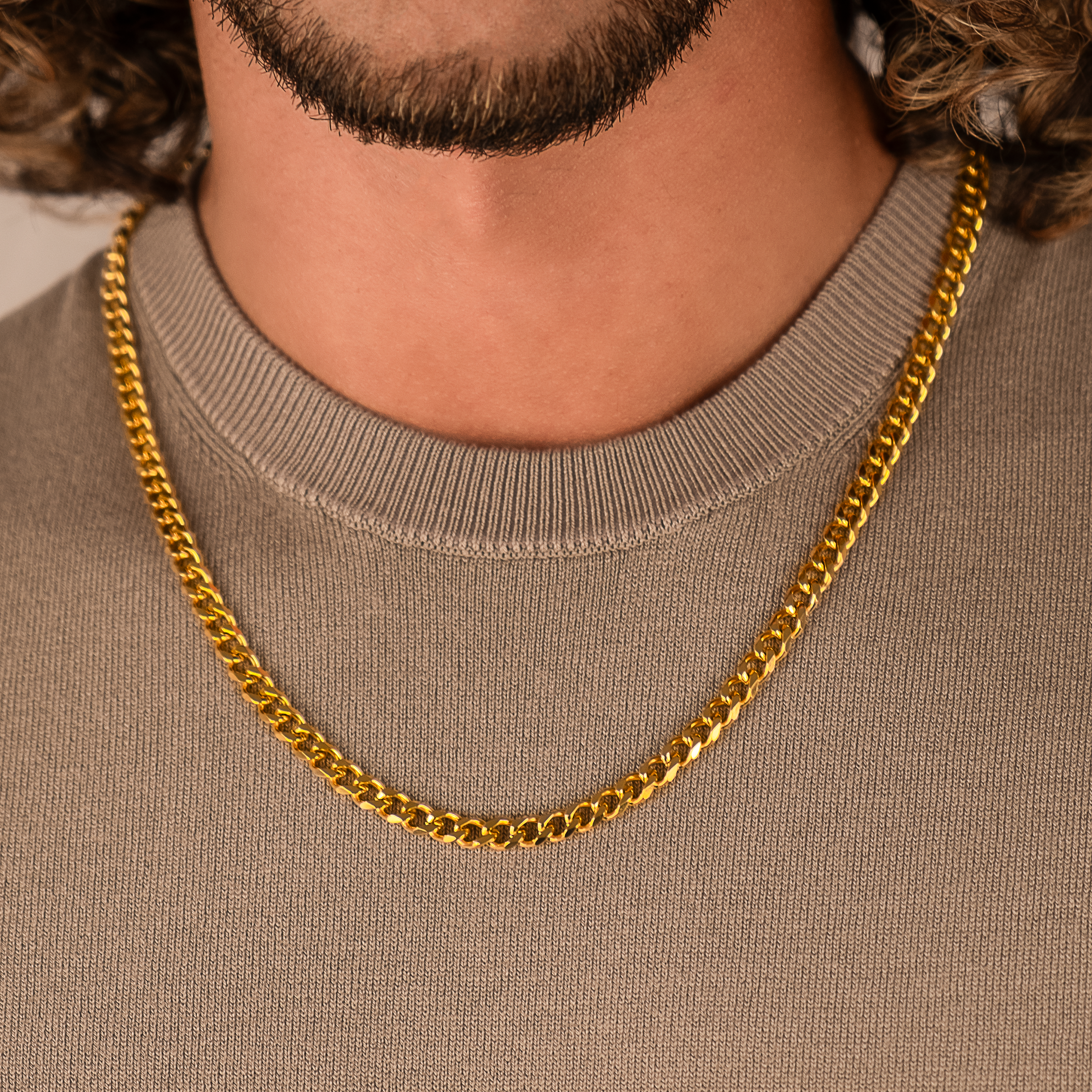 Cuban Necklace "Roy" | Gold Plated 6mm