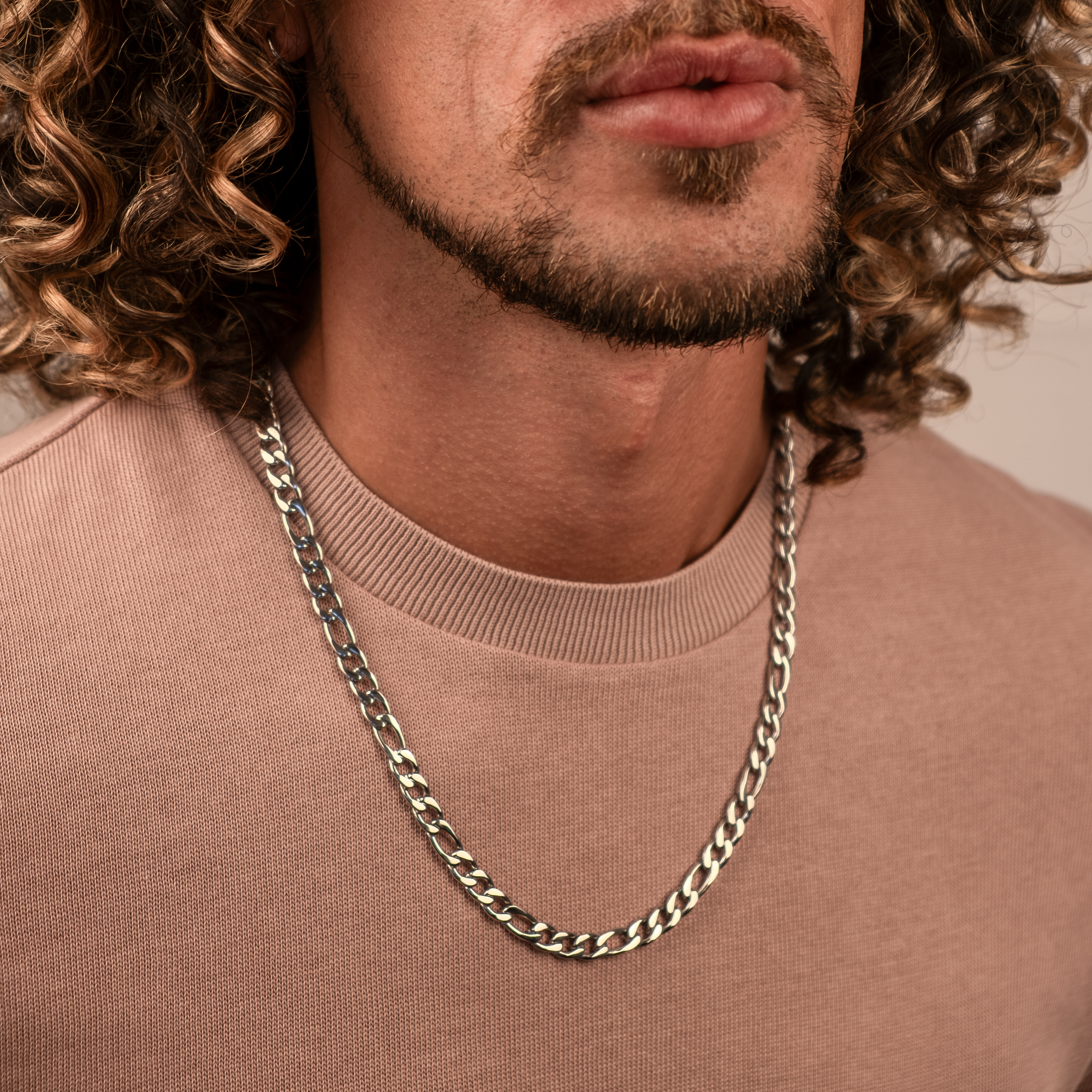 Figaro Necklace "Alexander" | Silver 7mm