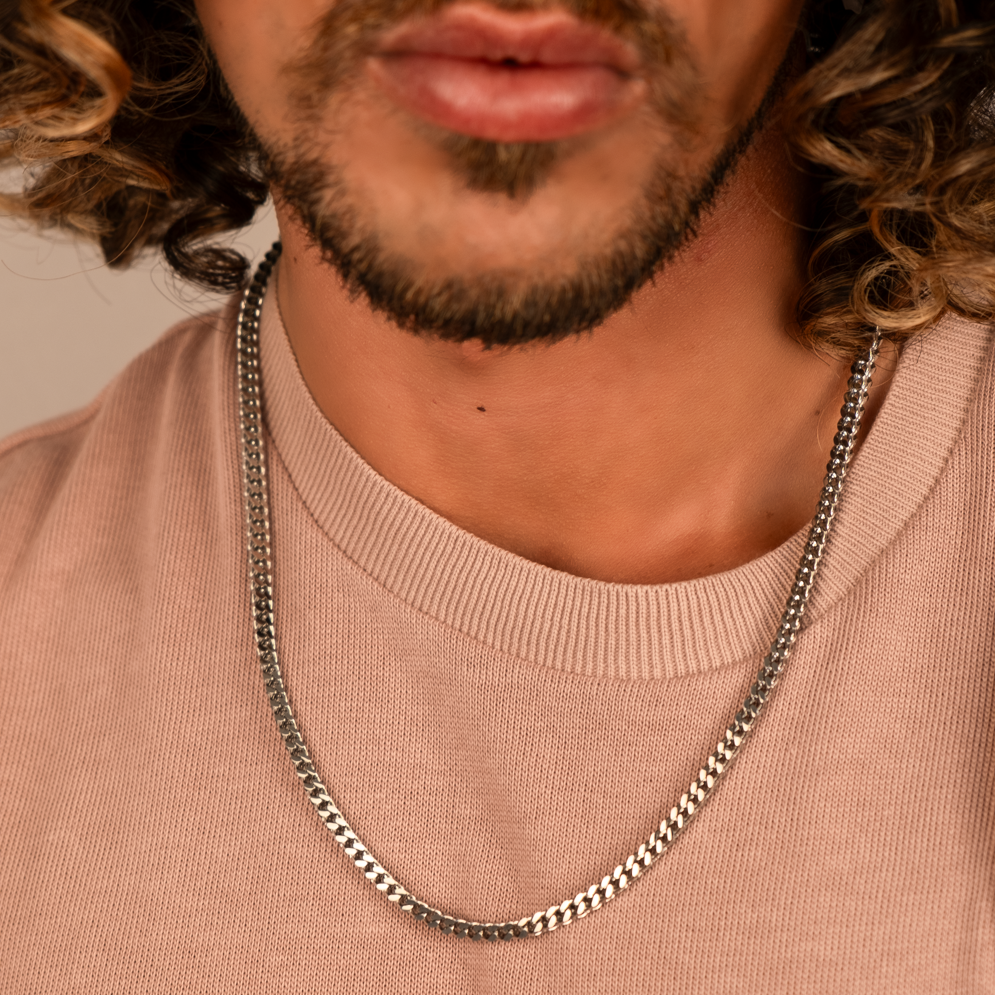 Franco Necklace "Lucas" | Silver 4mm