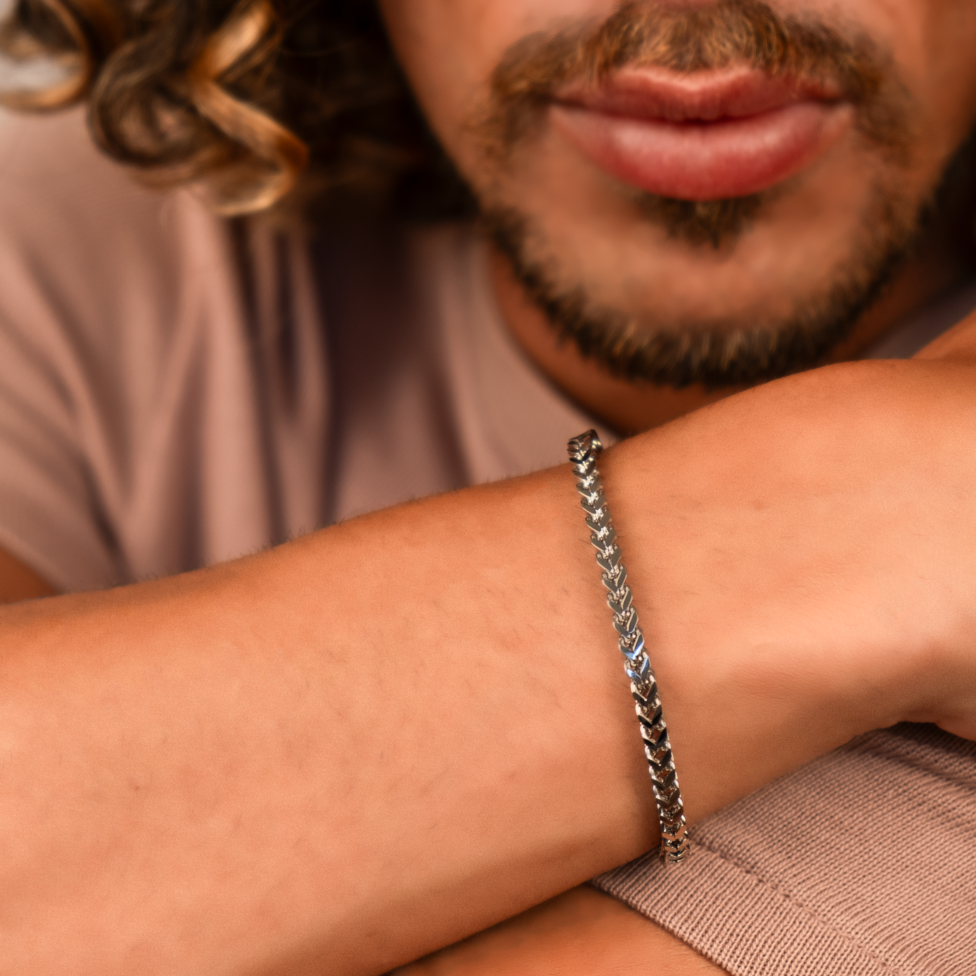 Franco Bracelet "Lucas" | Silver 4mm